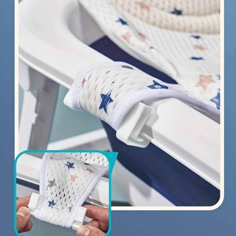 Non-Slip Baby Bath Net Holder for Safe Bathing