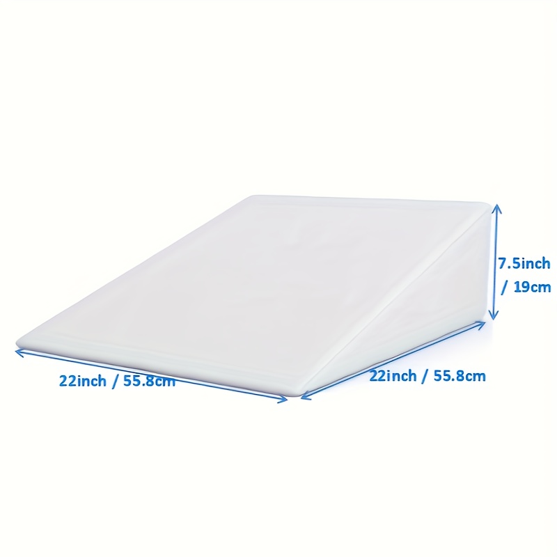 Sleep Restoration Memory Foam Trapezoid Leg Support Pillow - Bed Bath &  Beyond - 32611780