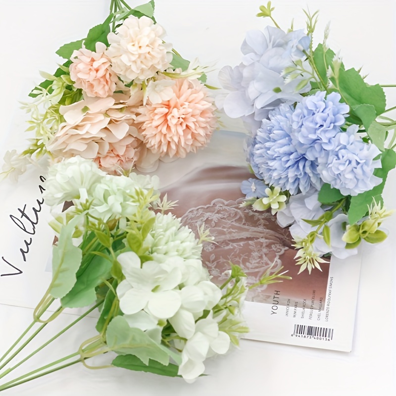 Artificial Flower Real Touch Hydrangea