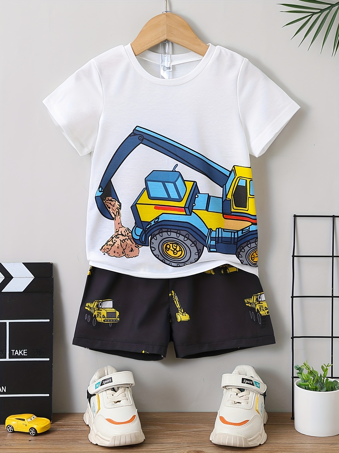 Boys Summer Clothing Sets Short Sleeve Sport Suits Casual O-neck