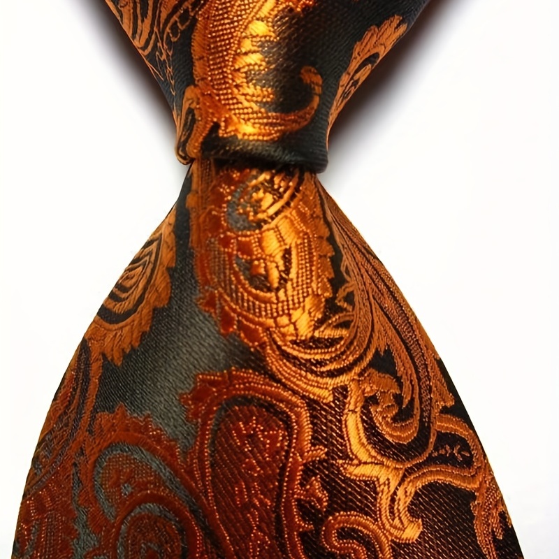 Men's Complex Patterns Necktie Set