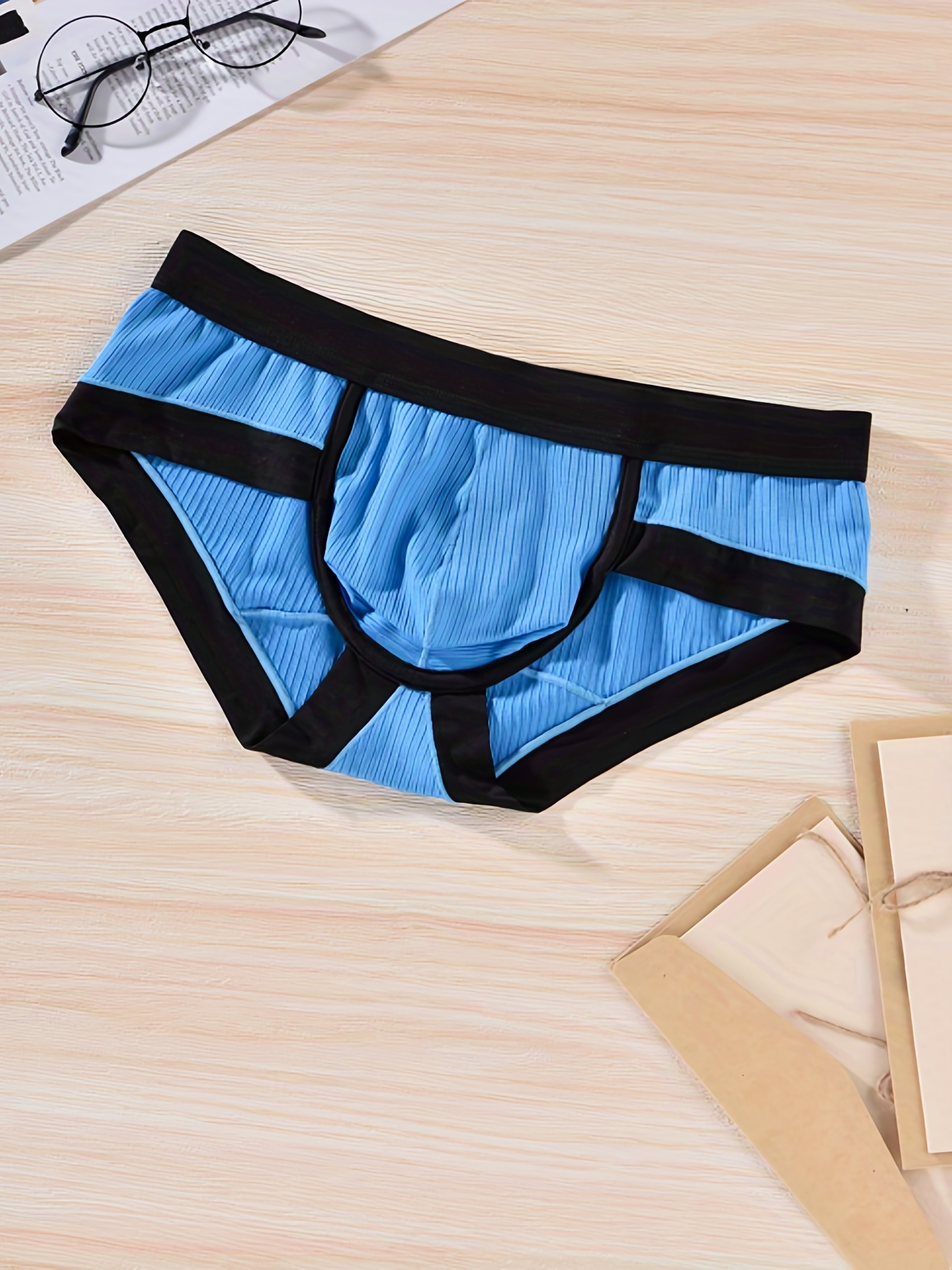 Men's Lingerie Panties Fashion Sexy Sports Briefs Breathable - Temu Canada