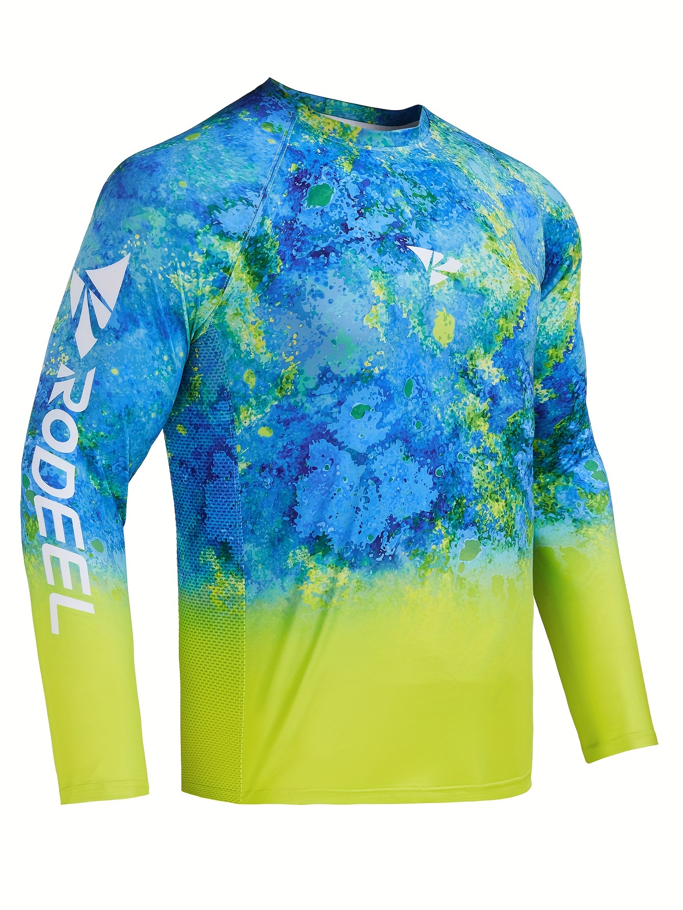 Men's UPF 50+ Sun Protection Camo Shirt: Quick Dry, Breathable, Moisture  Wicking Long Sleeves Rash Guard for Fishing, Hiking & Outdoor Activities