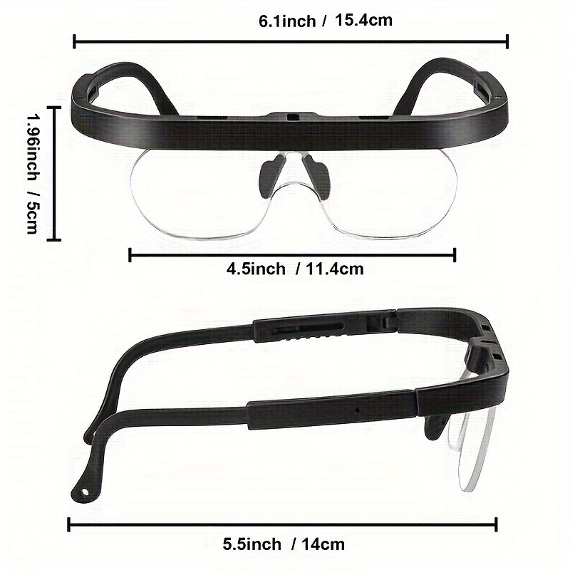 Headband Magnifier Head Mount Magnifying Glass Hands Free - Temu