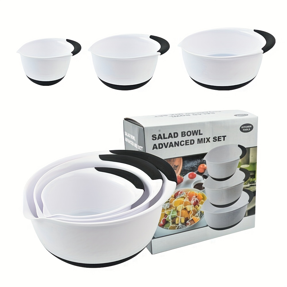 Good Grips 3-Piece Mixing Bowl Set  Mixing bowls set, Mixing bowl, Bowl set