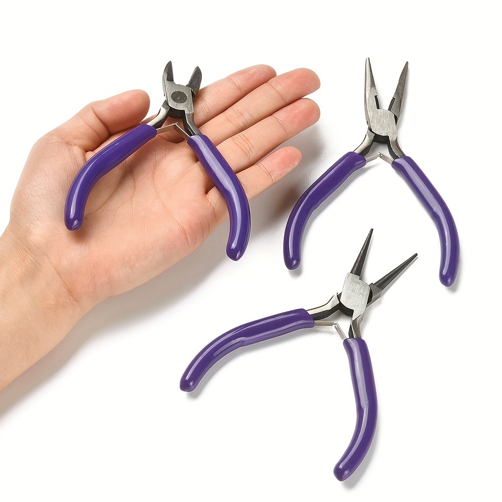 Jewelry Making Pliers Jewelry Pliers Diy Tools Set With - Temu