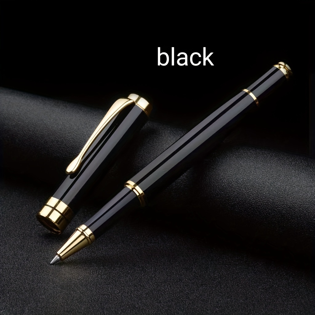 Add A Touch Retro Style Writing Heavy Feel Roller Ballpoint - Temu
