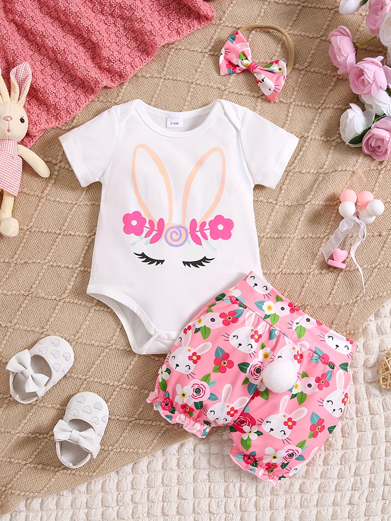 Baby Romper Bodysuit Diaper Jumpsuit Extended Film Bodysuit - Temu