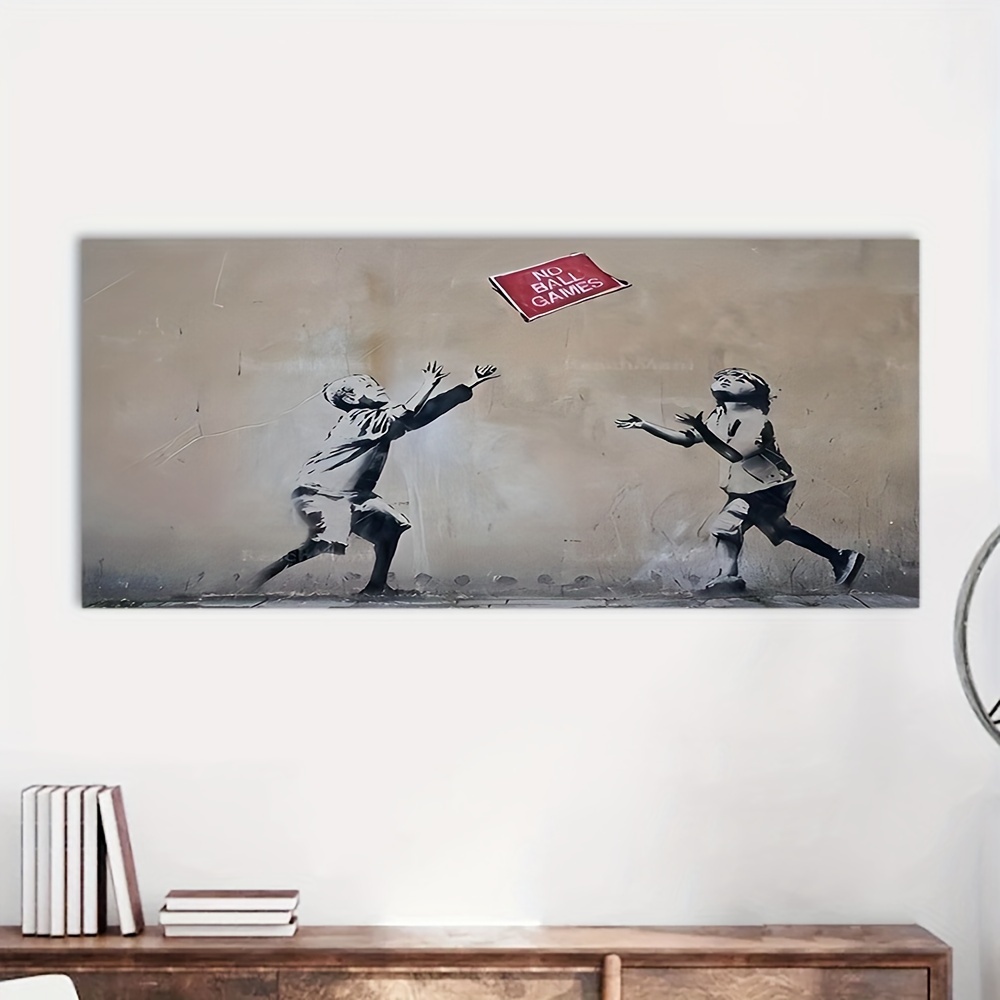 Graffiti Wall Art hd Digital Picture Printing banksy Poster - Temu