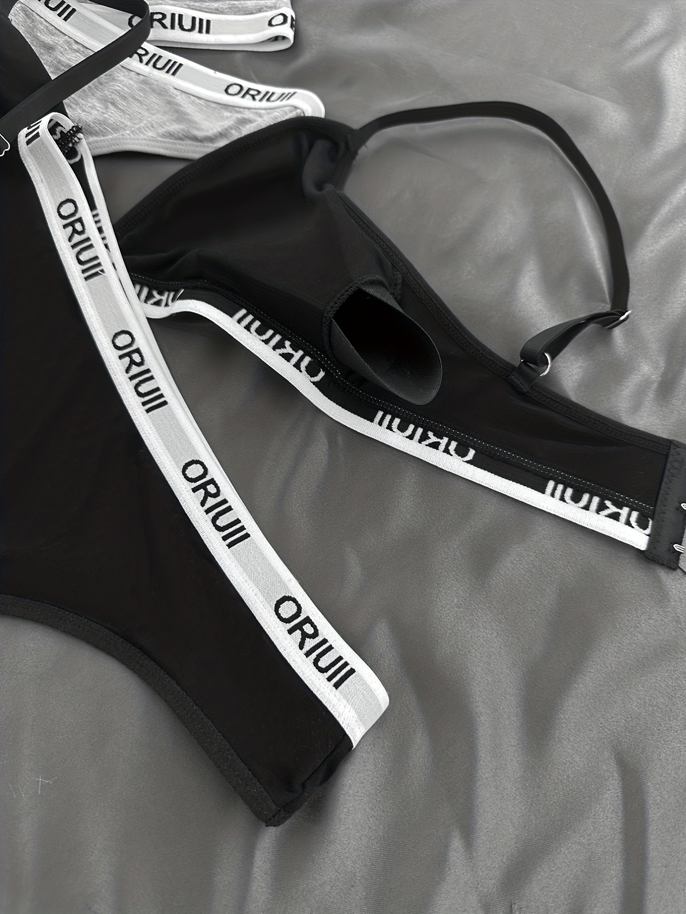 Buy Calvin Klein Underwear White Typography Printed Sports Bra