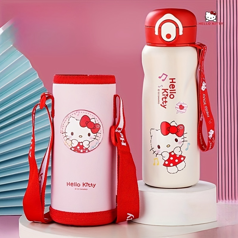 Hello Kitty Coffee Cup Double Layer Insulation 316 Food - Temu