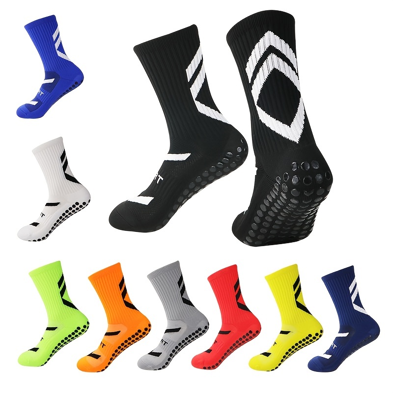 2022 Sports Socks Anti-Slip Football Grip Socks Thickened Breathable Non  Skid Soccer Socks Adults Kids Outdoor Cycling Sock - AliExpress