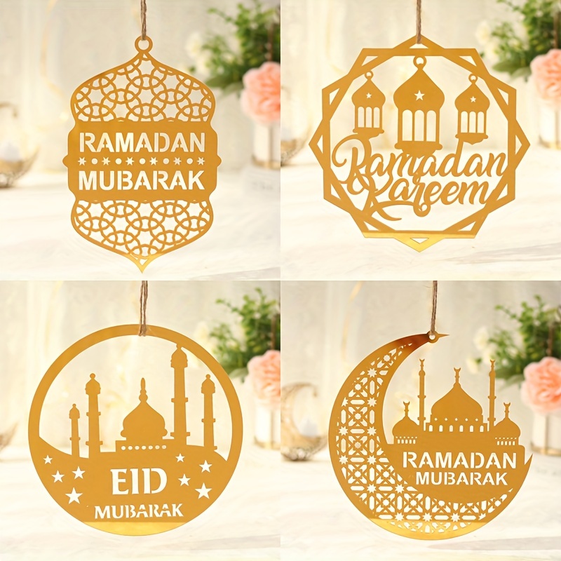 Ramadan Dekorative Lampe Ramadan Dekoration Led Holz Mubarak Ramadan Lampe