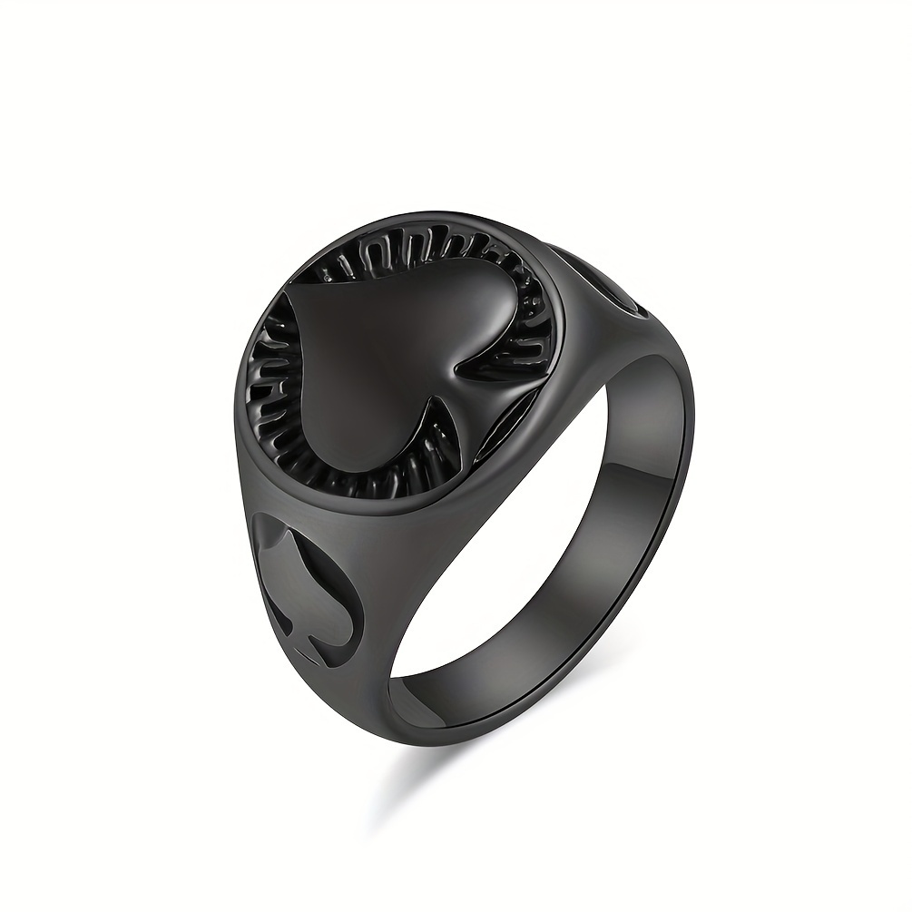 1pc Bague Spade R tro Cool Homme Bijoux Main Punk Hipster Temu