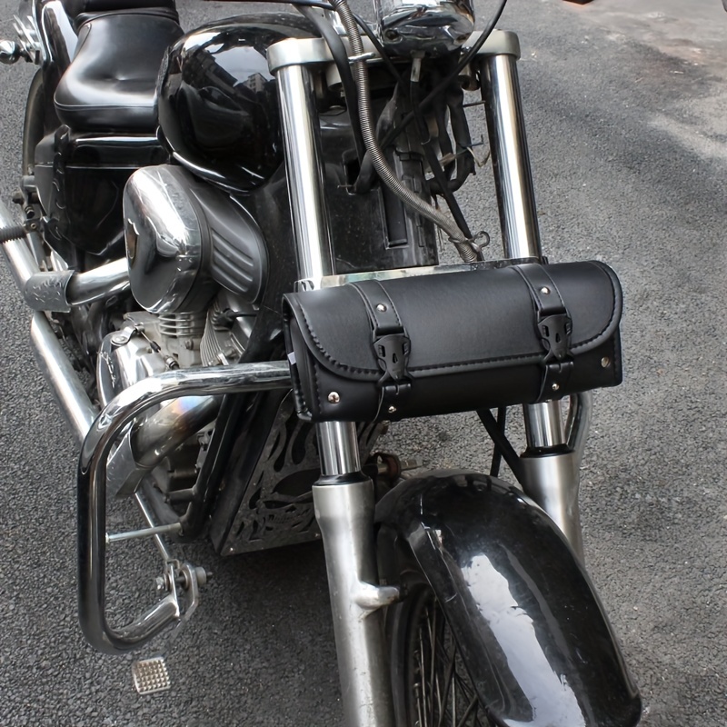 Viking Highway Extra Large Studded Kawasaki Motorcycle Tail Bag