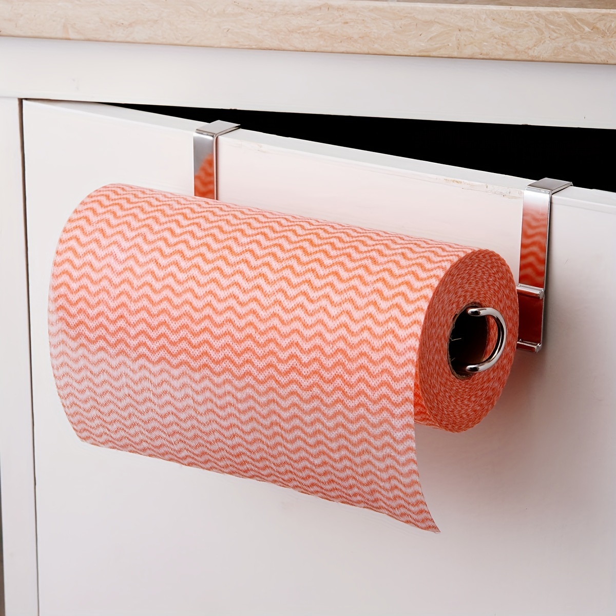 Stainless Steel Paper Towel Holder No Punch Kitchen Napkin - Temu