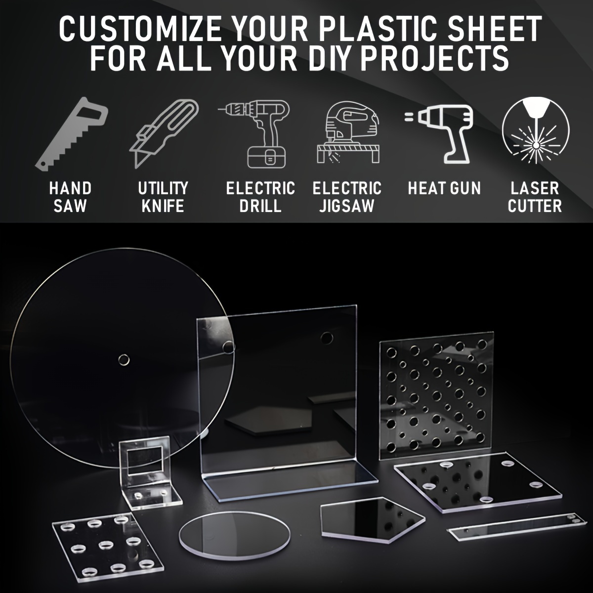 Cast Acrylic Sheet Clear Plexiglass Sheet For Laser - Temu