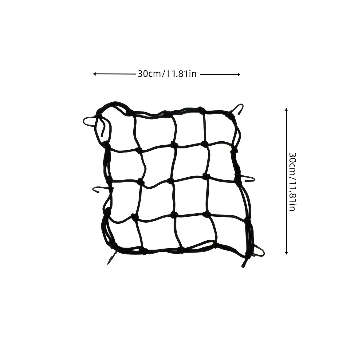 1pc Motorrad gepäcknetz 6 Haken Halten Gepäcknetz Web Bungee - Temu Germany