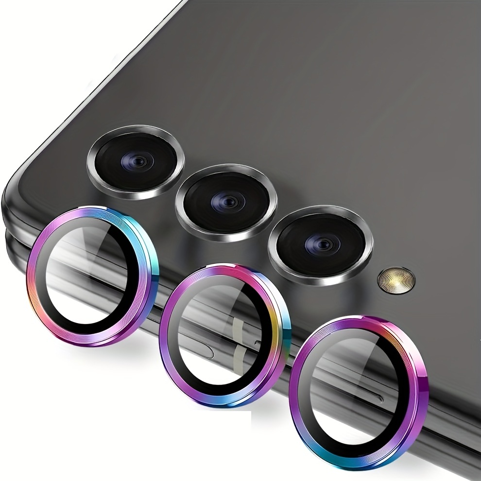 Protecteur d' lens' appareil photo compatible avec Samsung Galaxy S21 Ultra  , paquet