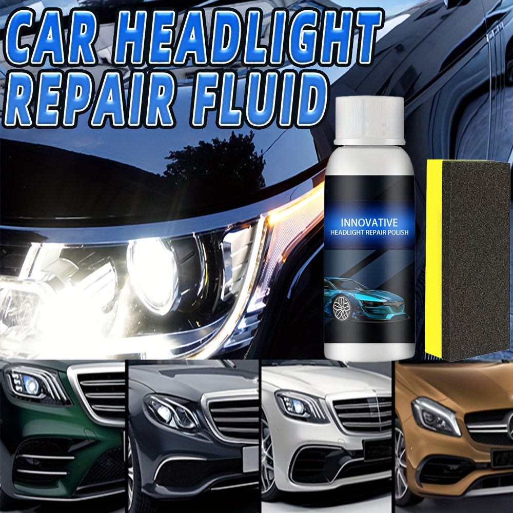 Car Headlight Coating Refurbishment Repair Agent Car - Temu