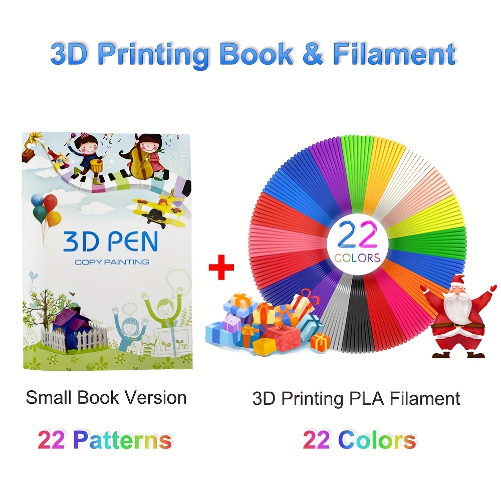 3D Print Pen Printing Pen Set PLA Filament Drawing Print For Kids
