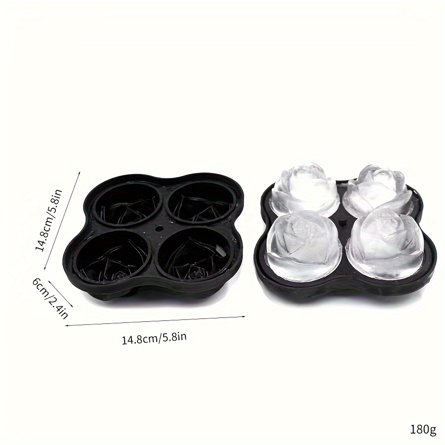 6cm Large Round Ball Ice Mold Silicone Whiskey Ice Cube Maker