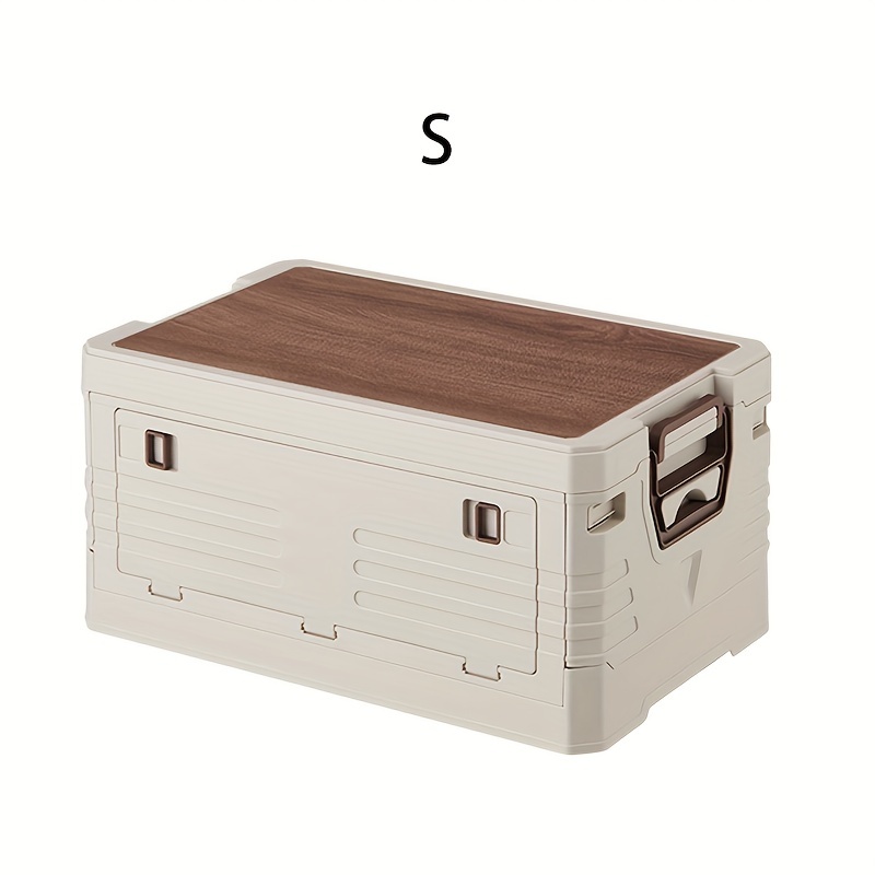Car Backup Storage Box Multifunctional Folding Storage Box - Temu