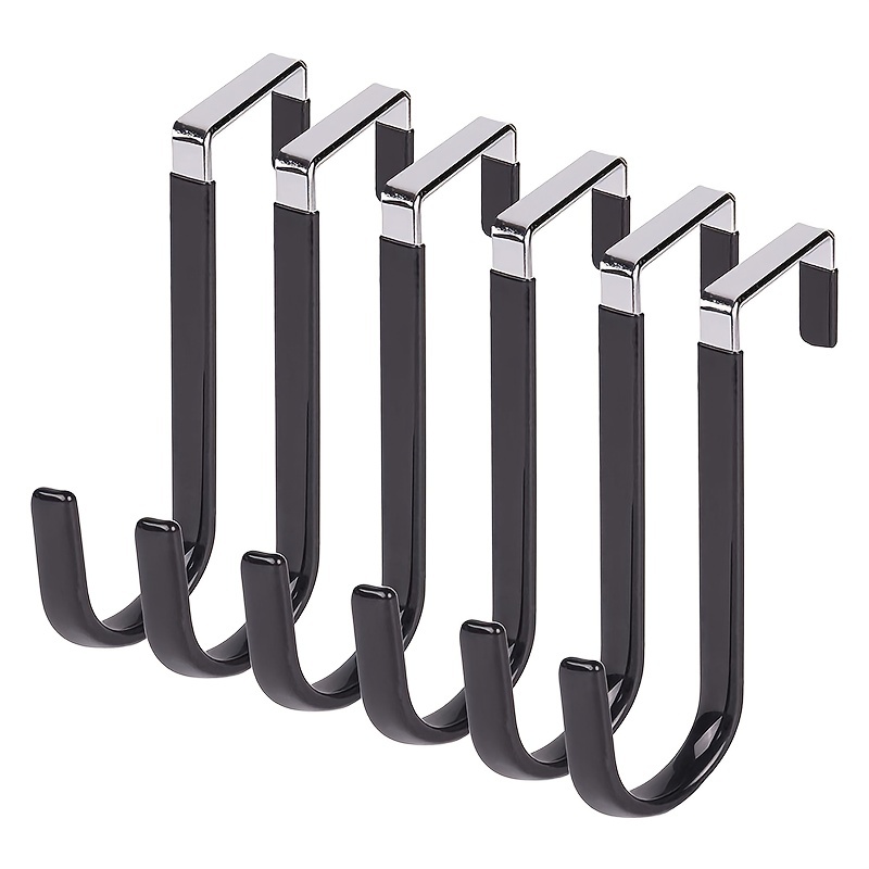 Removable Punch free Stainless Steel Door Back Hanger Hooks - Temu Canada