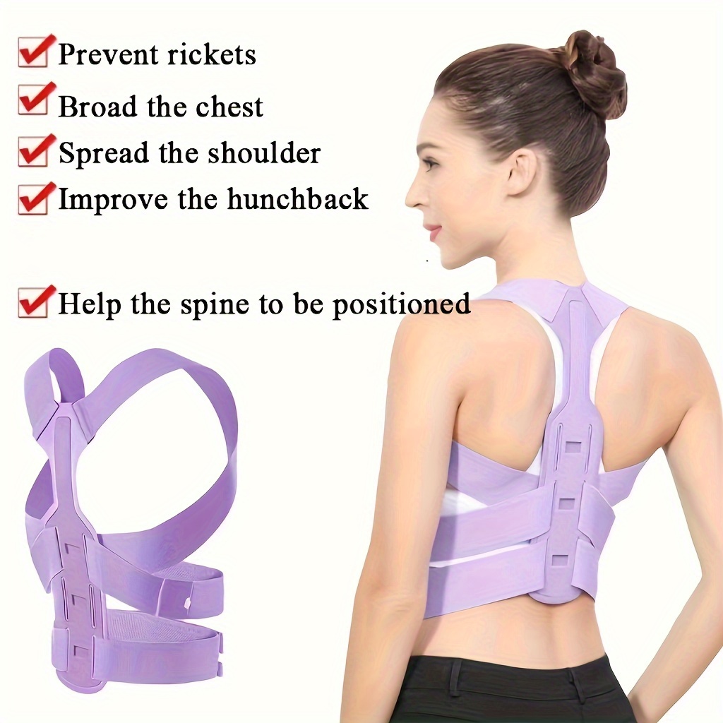 Support Back Shoulder Invisible Posture Corrector Fracture - Temu