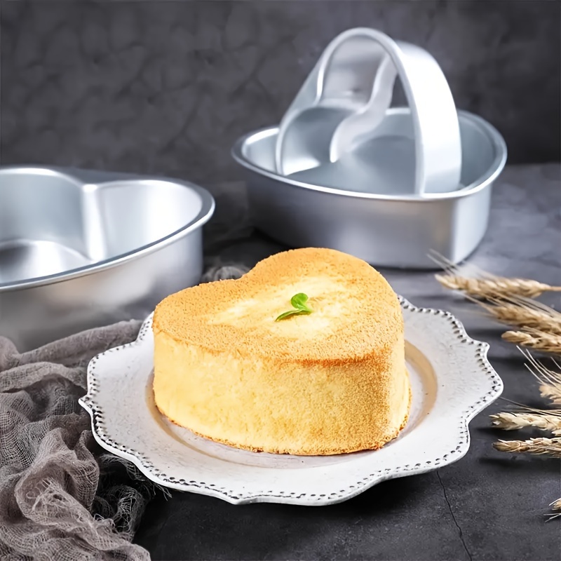 Round Cake Pan With Removable Bottom And Chiffon Cake Mold - Temu