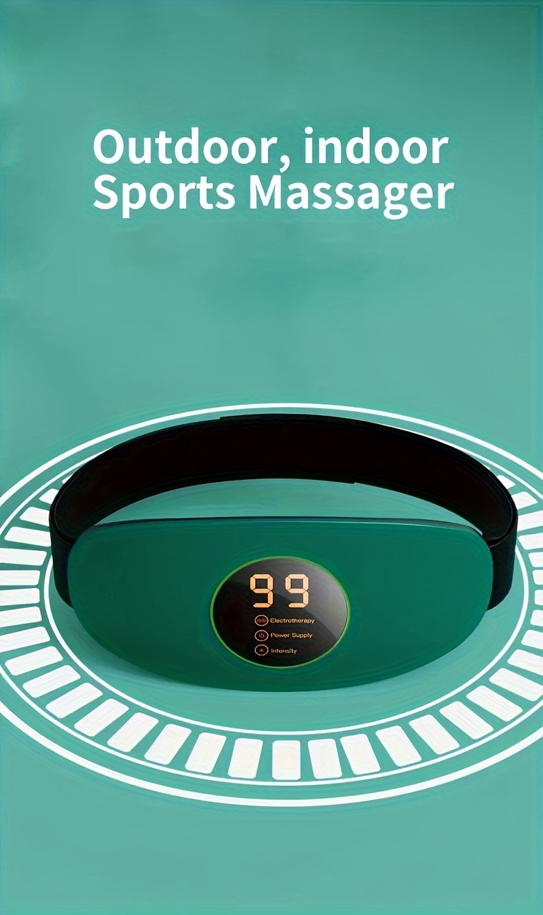 Massage Belt With 99 Types Of Automatic Massage Mode - Temu