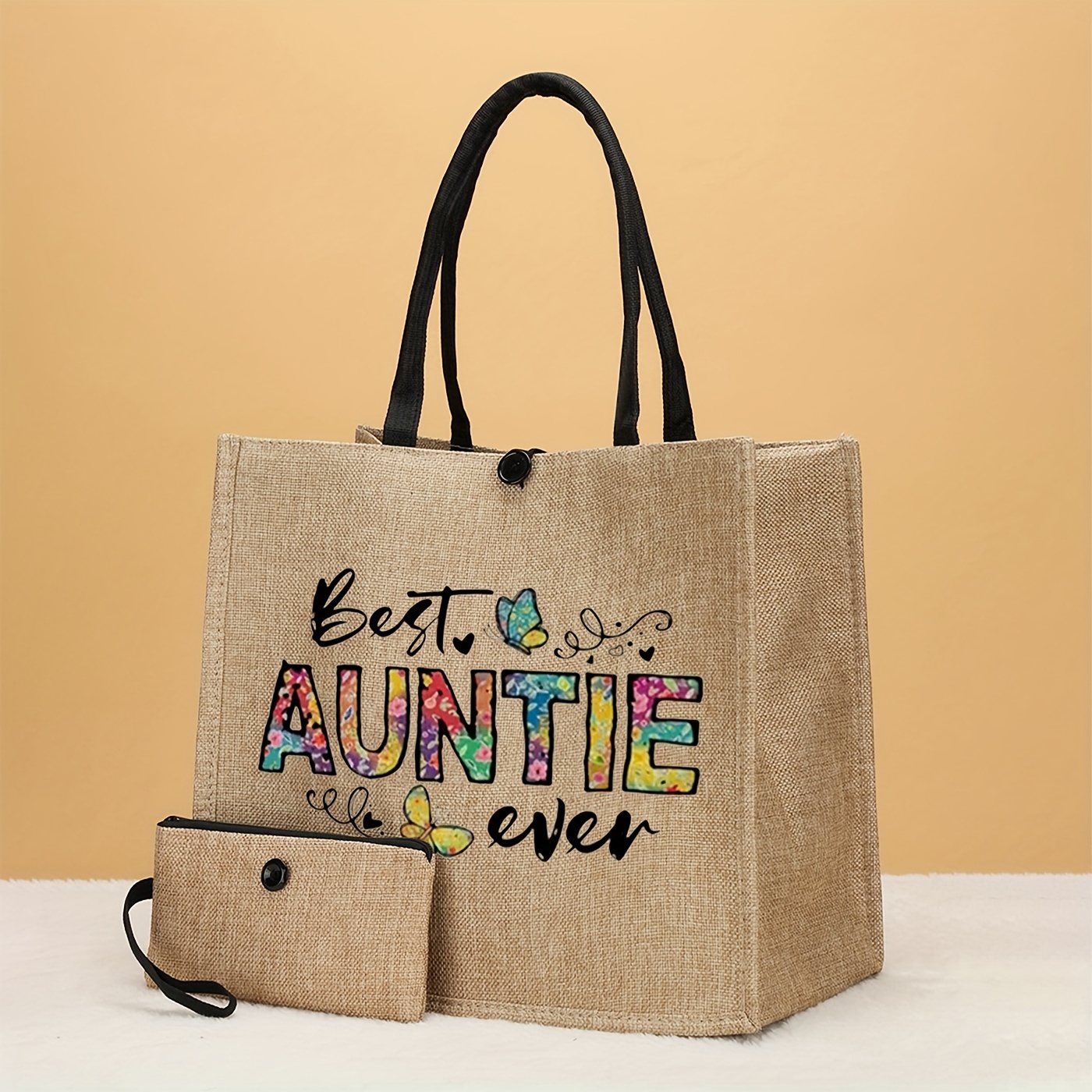 Letter Print Tote Bag Set Christmas Nurse Gift Bag - Temu