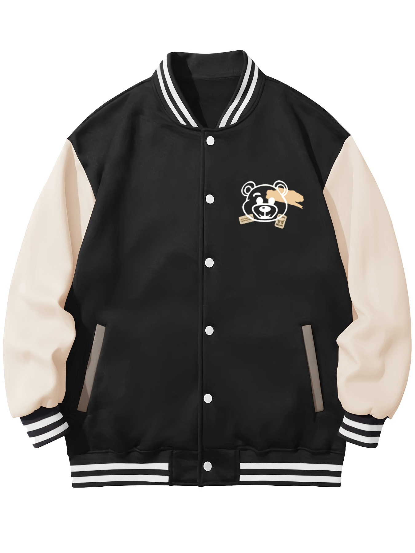 Cartoon varsity outlet jacket