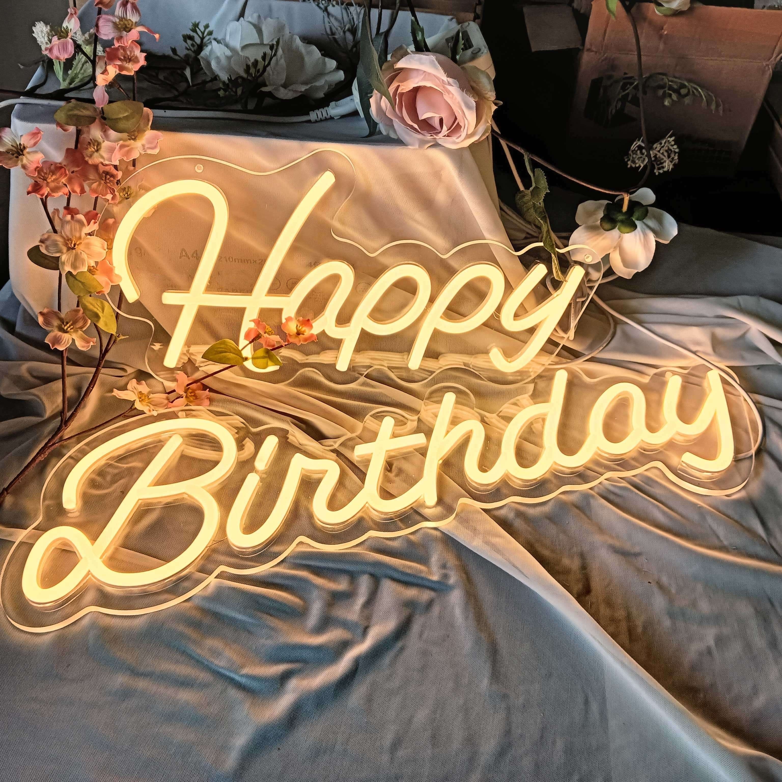 Led happy birthday