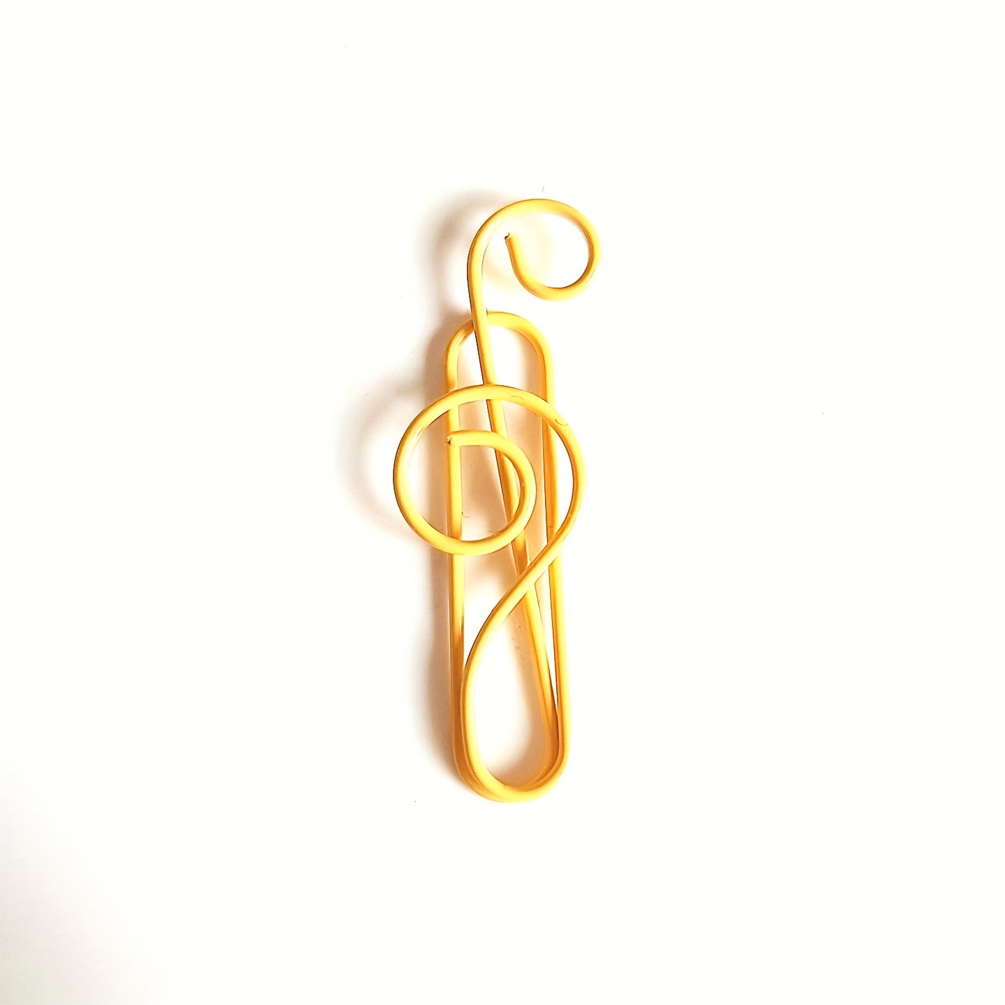 10pcs Musical Note Shape Paper Clips For Music Enthusiast Teacher