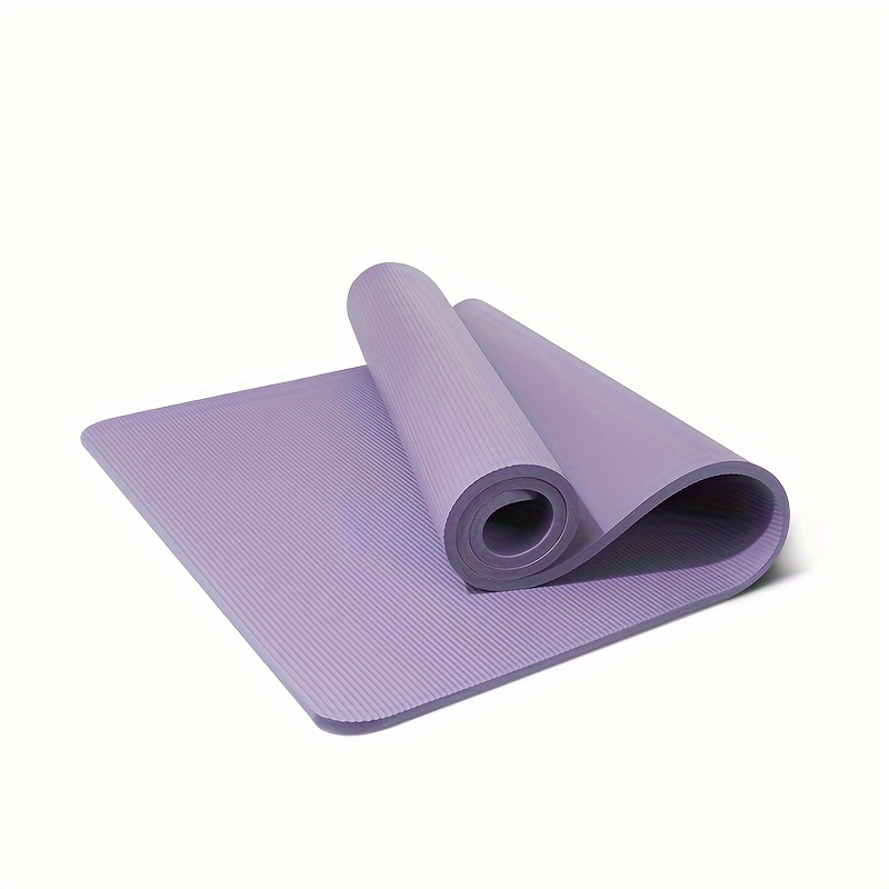 Plum Pink TPE Yoga Mat Pilates Fitness Slip-resistant Mat Thickening Yoga  Blanket Dance Mat