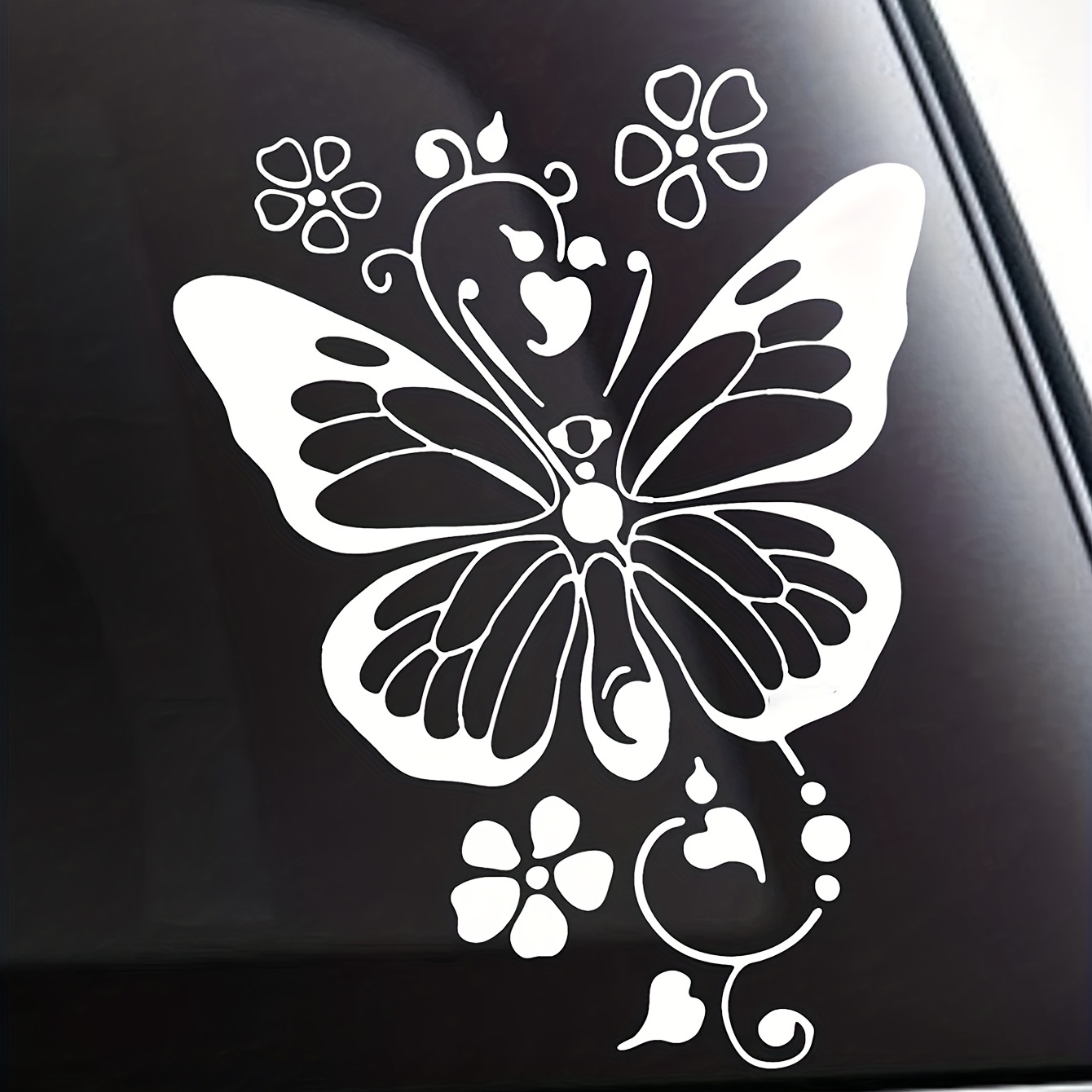 Universal Schmetterlinge Autoaufkleber Blumenrankenmuster - Temu Austria