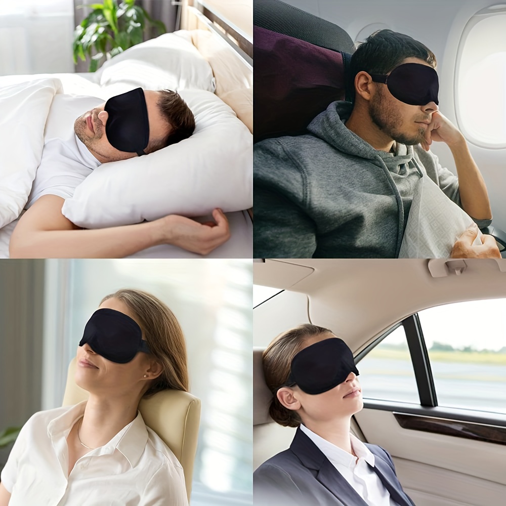 Masques occultants confort pour Sommeil en Avion et Transports