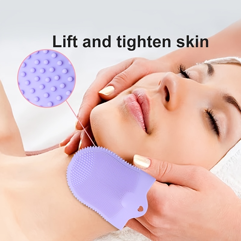 Soft Silicone Face Cleansing Brush Face Exfoliator Blackhead Acne Pore Pad