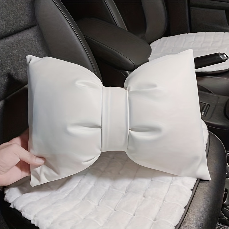 New Cute Bowknot Universal Car Seat Poggiatesta Cuscino Collo Strass  Forniture Supporto Lombare Automatico Accessori Auto Interni Donna Da 4,69  €