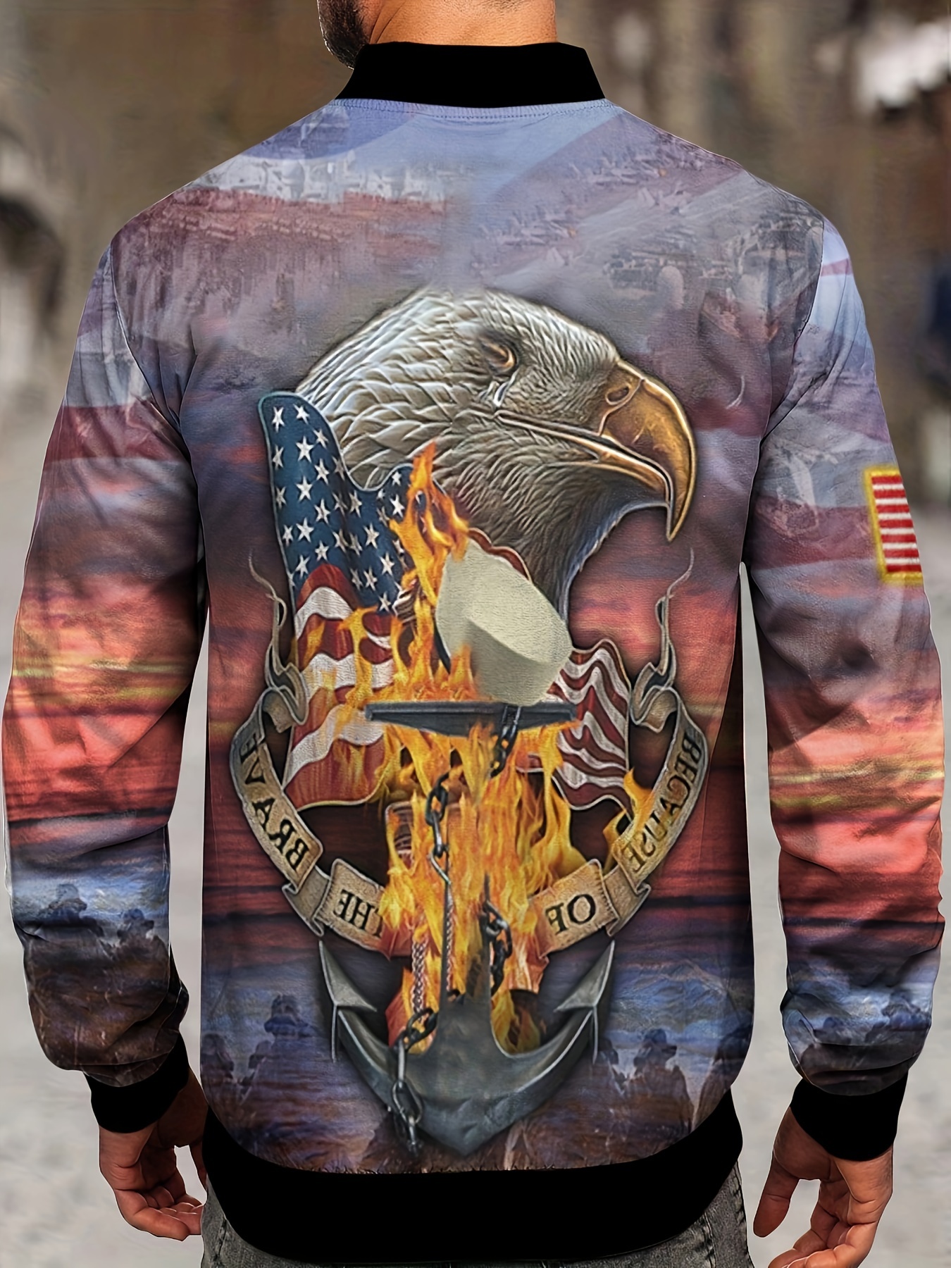 American eagle bomber hot sale jacket mens