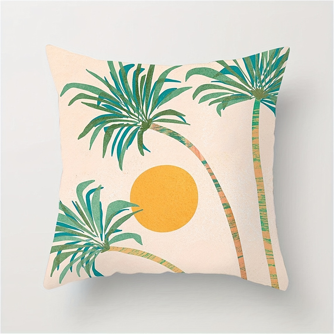 Abstract Oil Painting Cushion Cover Nordic Style Polyester Pillow