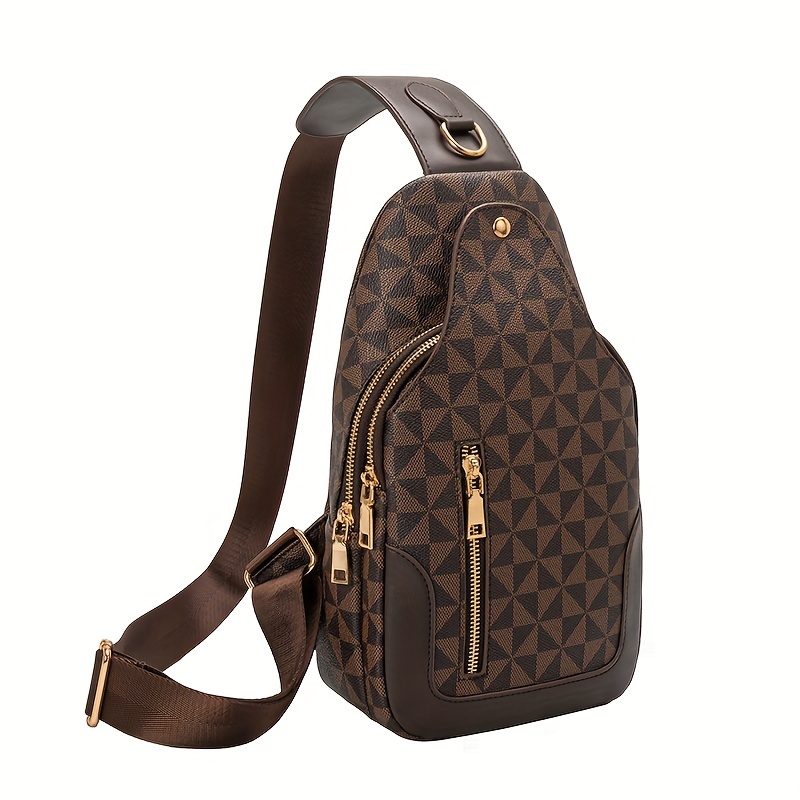 Louis Vuitton LV Shoulder Bag Brown For Men