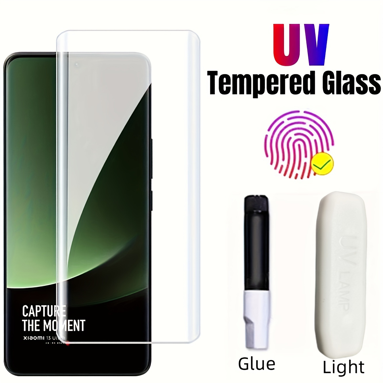 Vidrio Templado UV para Xiaomi Redmi Note 13 Pro, Protector de