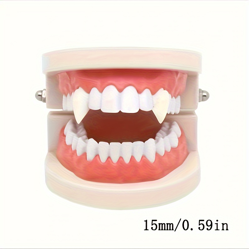 14pcs Vampire Teeth, Werewolf Zombie Teeth, Halloween Zombie Teeth Plastic  Vampire Halloween Party Costumes Adult Teen Cosplay Props