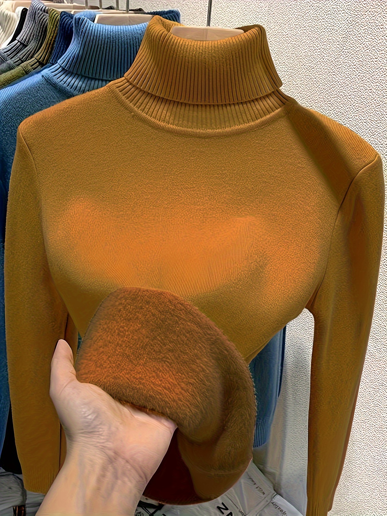 Turtleneck on sale fleece sweatshirts