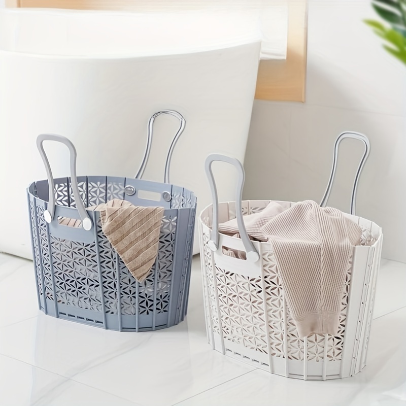 Foldable Laundry Baskets Dirty Clothes Storage Basket with Handle