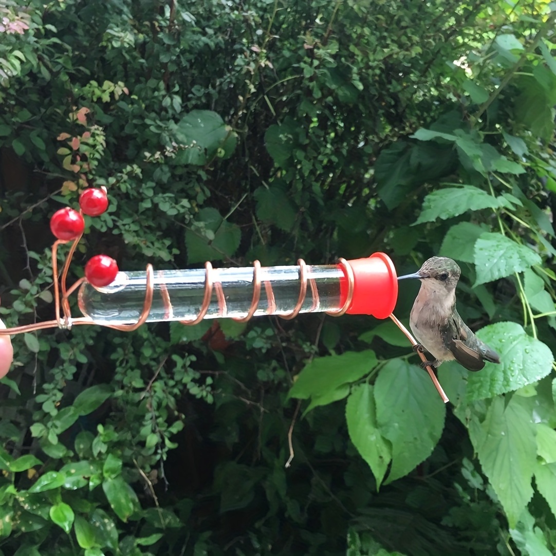 Handheld Hummingbird Feeder Clip Attract Hummingbirds Garden Temu