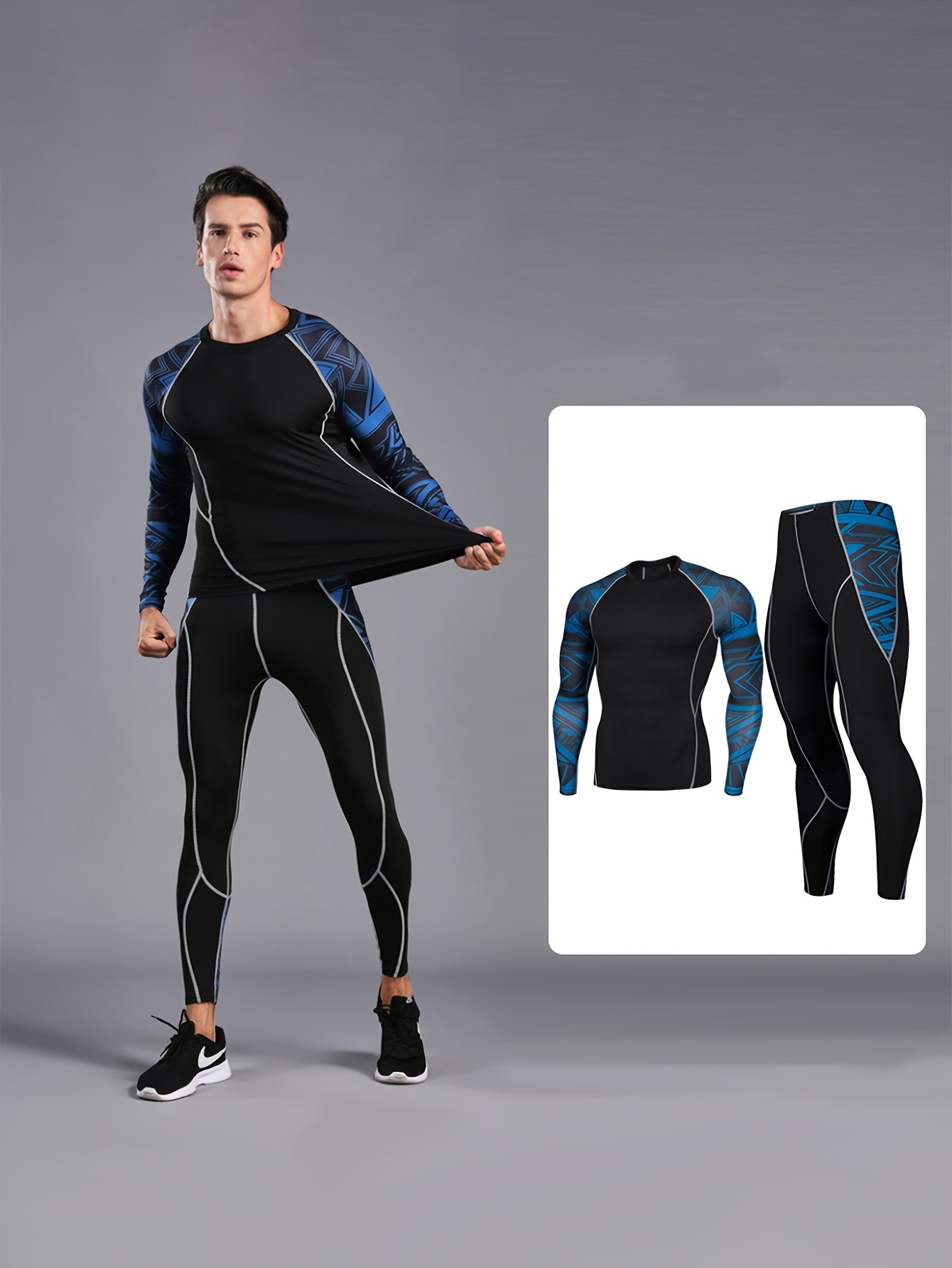 Fitness Sportswear Hombre′ S Traje de ropa de entrenamiento