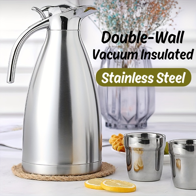 Stainless Steel Insulated Coffee Pot Large Beverage - Temu
